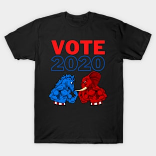 Vote 2020, Battle of the year, Our choice our future, Facing the country T-Shirt